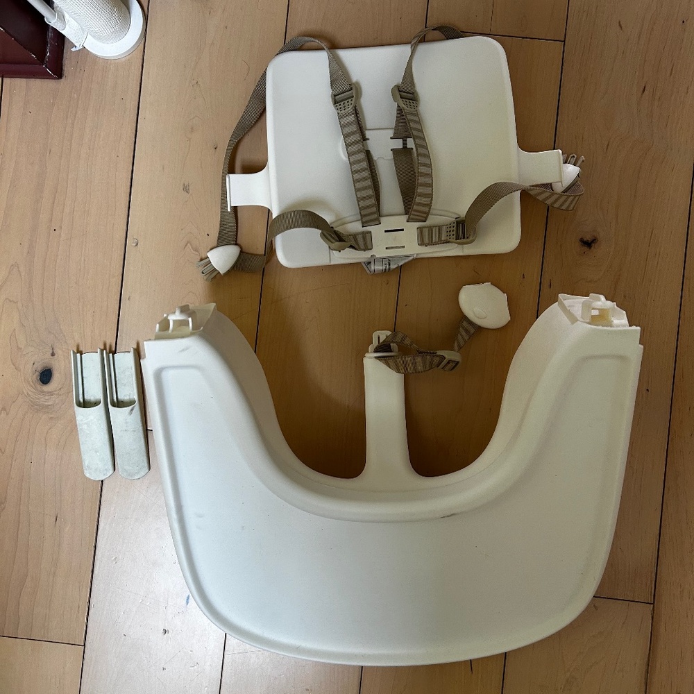 Stokke Tripp Trapp Baby Seat, Tray, and Gliders